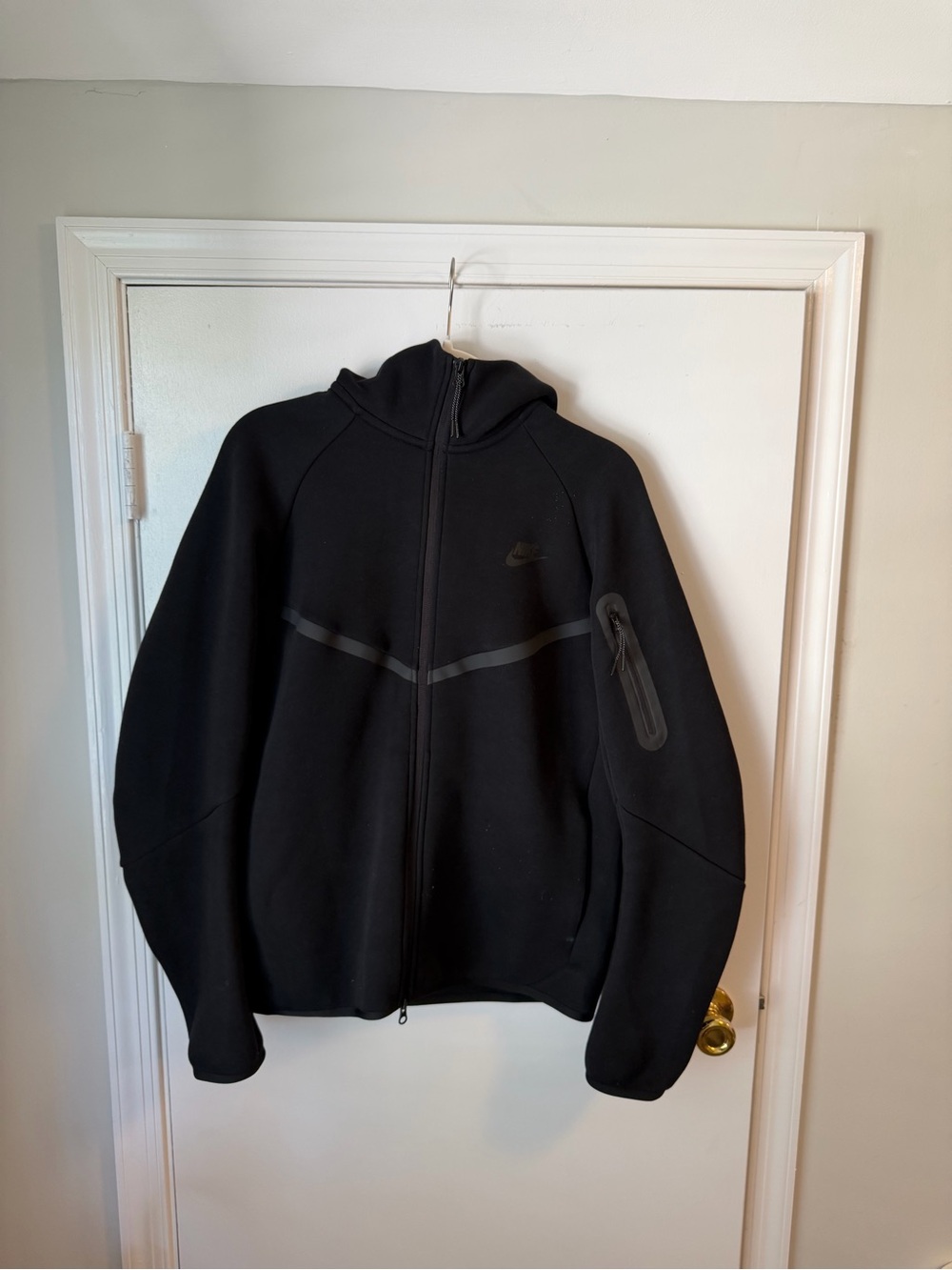 Men’s Black Nike Tech Hooded Jacket